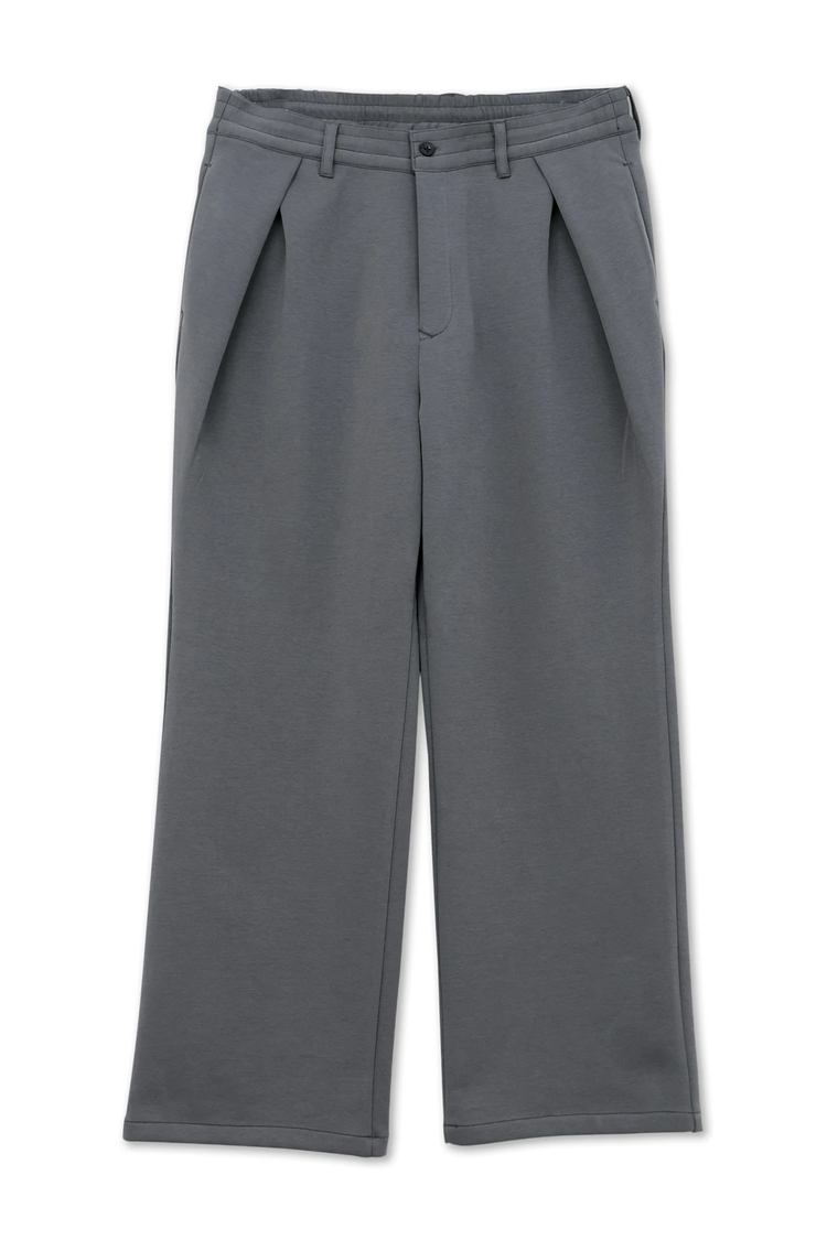 スムース2タックワイドパンツ