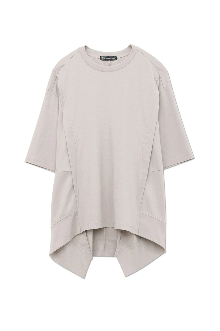 スラッシュカットルーズTシャツ