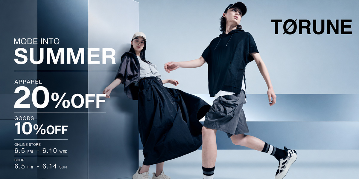 TORUNE 20％.10%OFF