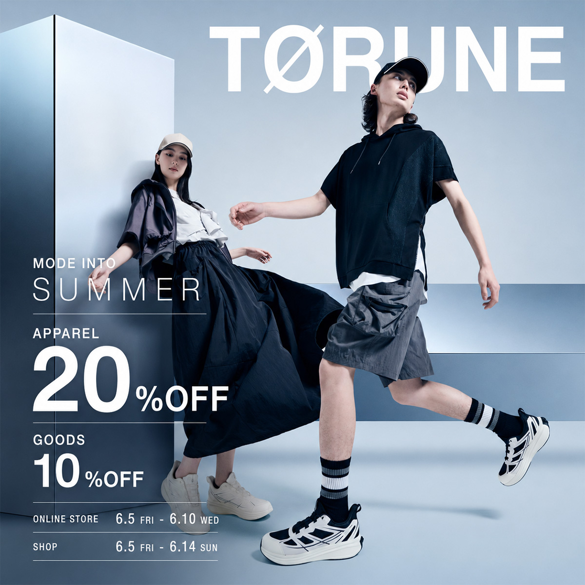 TORUNE 20％.10%OFF